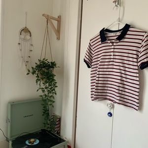Collared crop top!